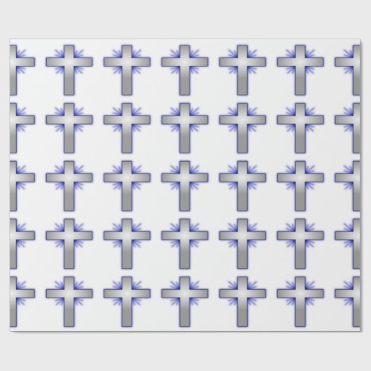 スターバスト十字 ラッピングペーパー (フラット)