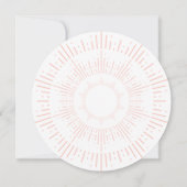 スターバスト婚約発表 招待状 (裏面)