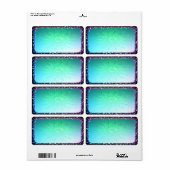 スターバスト屈折 ラベル (フルシート)