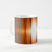 スターバスト格子 コーヒーマグカップ (正面左)