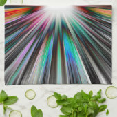 スターバスト爆発模様 キッチンタオル (折り畳み)