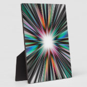 スターバスト爆発模様 フォトプラーク (側面)