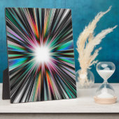 スターバスト爆発模様 フォトプラーク (側面)