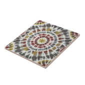 スターバスト絞り染め タイル (側面)