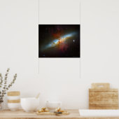 スターバスト銀河系M82 ポスター (キッチン)