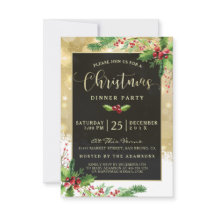 スターバスト雪片|クリスマスパーティの招待状