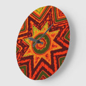 スターバスト・オブ・ラブ ラージ壁時計 (傾斜)