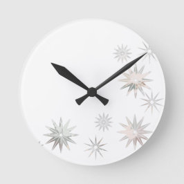 スターバスト ラウンド壁時計