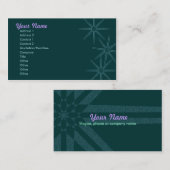 スターバスト 名刺 (正面/裏面)