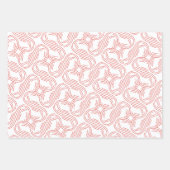 スターバスト、山、レーストラックS形クリスマス ラッピングペーパーシート (正面3)