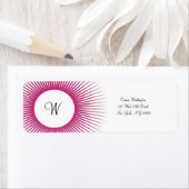 スターバスト:差出人住所ラベル ラベル (インサイチュ)