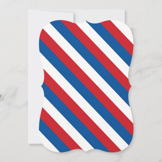 スターバースト花火7月4日パーティー招待状 招待状 (裏面)