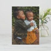 スターバースト ニューヤー フォト カード (スタンド正面)