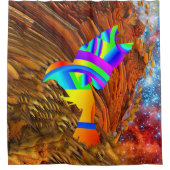 スターバードシャワーカーテン シャワーカーテン (正面)