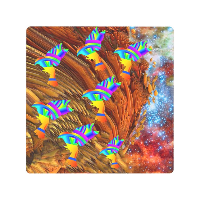 スターバードメタルアート メタルプリント (正面)