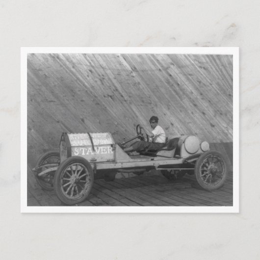 スターバー自動車 ポストカード (正面)