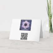 スターバー（ユダヤ教）メノラー シーズンカード (裏面)