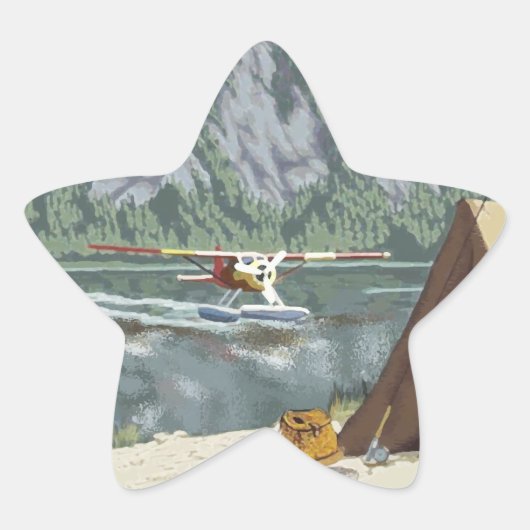 スターパイロット 星シール (正面)