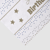 スターパターン（の模様が）あるティッシュペーパー誕生日 薄葉紙 (詳細)