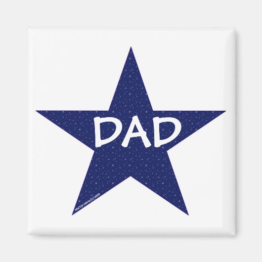 スターパパ磁石 マグネット (正面)