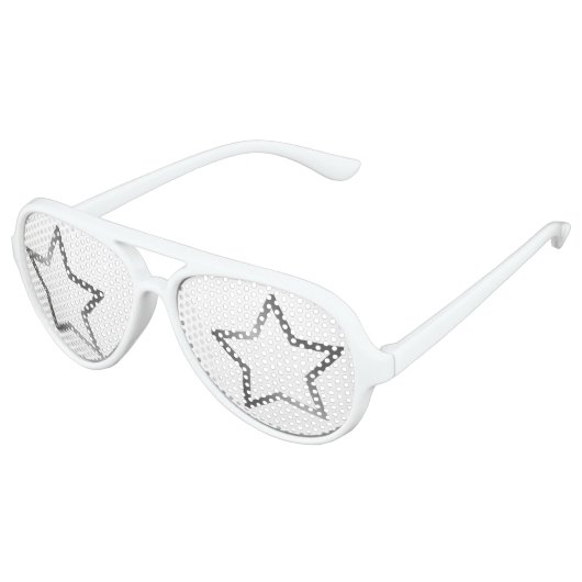 スターパワーパーティーサングラスパーティーのお願い アビエーターサングラス (アングル)