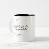 スターパワー:レオ星占いマグカップ ツートーンマグカップ (正面左)