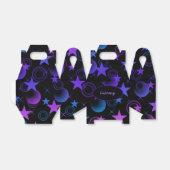 スターパーソナライズされたズ'n物パターン切り妻 フェイバーボックス (折り畳みなし)