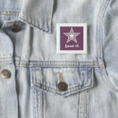 スターファンキースウィート16ボタン、紫 缶バッジ (インサイチュ)