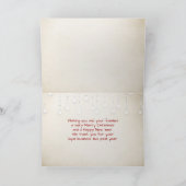 スターフィッシュとビジネスからのボトルのメッセージ カード (内部)