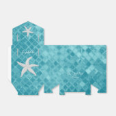 スターフィッシュアクアシーガラスのパーソナライズ フェイバーボックス (折り畳みなし)