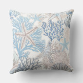 スターフィッシュアンドコーラルビーチ装飾用クッション クッション (裏面)