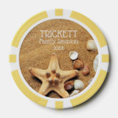 スターフィッシュアンドシーシェルビーチファミリー懇親会 ポーカーチップ (正面)