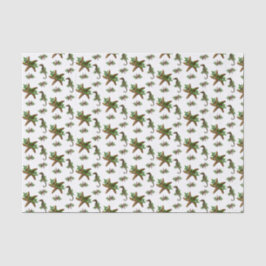 スターフィッシュアンドシーホースクリスマスティッシュペーパー 薄葉紙