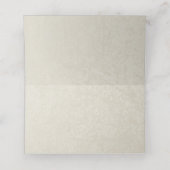 スターフィッシュアンドリボンアクアビーチ結婚式 プレイスカード (内部開封)