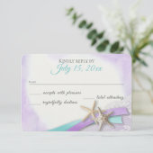 スターフィッシュアンドレースヴィンテージビーチパープル 出欠カード (スタンド正面)