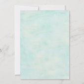 スターフィッシュアンドレースヴィンテージビーチ結婚式 招待状 (裏面)