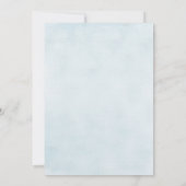 スターフィッシュアンドロープビーチ結婚式 招待状 (裏面)