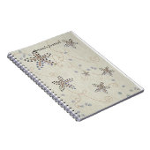 スターフィッシュエレガンスビーチシークインズスパークル ノートブック (右側)