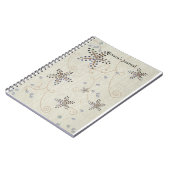 スターフィッシュエレガンスビーチシークインズスパークル ノートブック (左側)