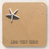 スターフィッシュオンサンディビーチ コースター (正面)