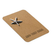 スターフィッシュオンサンディビーチ マグネット (右側)