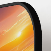 スターフィッシュオンビーチアットサンライズ ピックルボールラケット (左詳細)