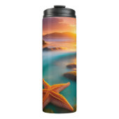 スターフィッシュオンビーチアットドーン タンブラー (正面)