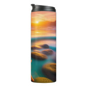 スターフィッシュオンビーチアットドーン タンブラー (回転右)