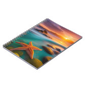 スターフィッシュオンビーチアットドーン ノートブック (左側)