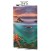 スターフィッシュオンビーチアットドーン フラスク (左)