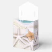 スターフィッシュオンビーチティール（緑がかった色）シーウォータートロピカル フェイバーボックス (オープン)