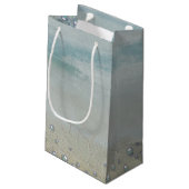 スターフィッシュオンビーチ結婚式 スモールペーパーバッグ (裏面アングル)