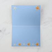 スターフィッシュオンビーチ – 折り畳みカード シーズンカード (内部)