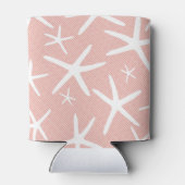 スターフィッシュコーラルとネイビーフロリダビーチバチェロレッテ 缶クーラー (裏面)